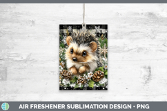 GorgeousWoodland Checker Christmas Air Freshener design.