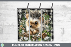 GorgeousWoodland Checker Christmas Tumbler design.