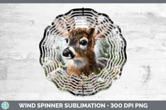 GorgeousWoodland Checker Christmas Wind Spinner design.