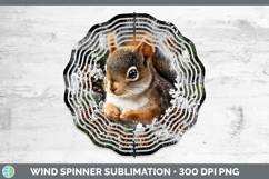 GorgeousWoodland Checker Christmas Wind Spinner design.