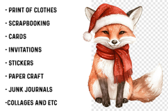 Woodland Christmas Clipart Product Image 2