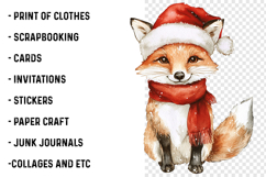 Woodland Christmas Clipart Product Image 2