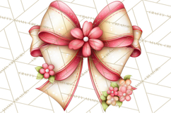Christmas Woodland Animal PNG Kawaii Clipart Product Image 3