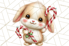 Christmas Woodland Animal PNG Kawaii Clipart Product Image 4