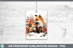 GorgeousWoodland Christmas Poinsettia Air Freshener design.