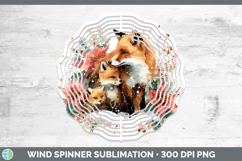 GorgeousWoodland Christmas Poinsettia Wind Spinner design.