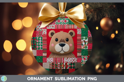 GorgeousWoodland Christmas Quilt Ornament design.