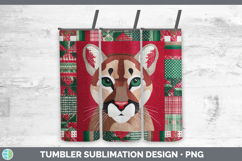 GorgeousWoodland Christmas Quilt Tumbler design.