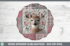 GorgeousWoodland Christmas Quilt Wind Spinner design.