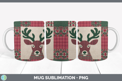 GorgeousWoodland Christmas Quilt Mug Wrap design.
