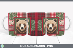 GorgeousWoodland Christmas Quilt Mug Wrap design.