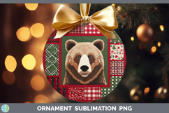 GorgeousWoodland Christmas Quilt Ornament design.