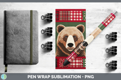 GorgeousWoodland Christmas Quilt Pen Wrap design.