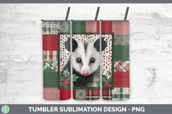 GorgeousWoodland Christmas Quilt Tumbler design.