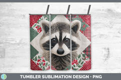 GorgeousWoodland Christmas Quilt Tumbler design.