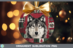 GorgeousWoodland Christmas Quilt Ornament design.