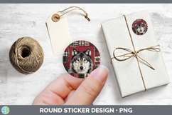 GorgeousWoodland Christmas Quilt Stickers design.