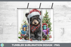 GorgeousWoodland Christmas Santa Tumbler design.