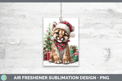 GorgeousWoodland Christmas Santa Air Freshener design.
