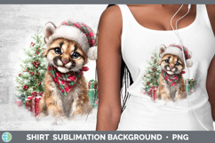 GorgeousWoodland Christmas Santa Shirt design.