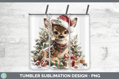 GorgeousWoodland Christmas Santa Tumbler design.