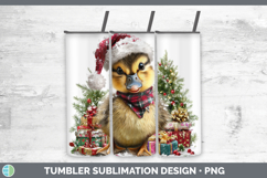 GorgeousWoodland Christmas Santa Tumbler design.