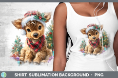 GorgeousWoodland Christmas Santa Shirt design.