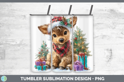 GorgeousWoodland Christmas Santa Tumbler design.