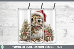 GorgeousWoodland Christmas Santa Tumbler design.