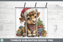 GorgeousWoodland Christmas Santa Tumbler design.