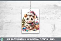 GorgeousWoodland Christmas Santa Air Freshener design.