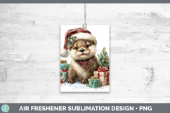 GorgeousWoodland Christmas Santa Air Freshener design.