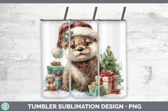 GorgeousWoodland Christmas Santa Tumbler design.