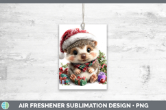 GorgeousWoodland Christmas Santa Air Freshener design.
