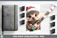 GorgeousWoodland Christmas Santa Pen Wrap design.