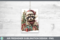 GorgeousWoodland Christmas Santa Air Freshener design.