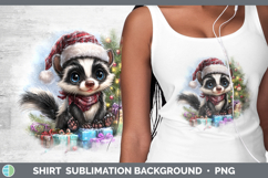 GorgeousWoodland Christmas Santa Shirt design.