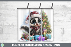 GorgeousWoodland Christmas Santa Tumbler design.