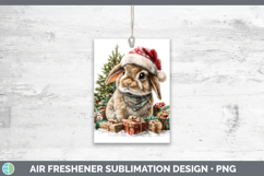 GorgeousWoodland Christmas Santa Air Freshener design.