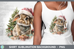 GorgeousWoodland Christmas Santa Shirt design.