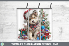 GorgeousWoodland Christmas Santa Tumbler design.