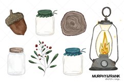 Woodland Clipart Cottagecore Clipart magic forest clipart bundle