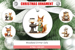 Ornament Woodland Animal Cafe Product Image 1