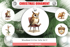 Ornament Woodland Animal Cafe Product Image 1