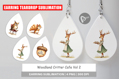 Earring Woodland Animal Cafe Product Image 1