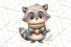 Whimsical Woodland Animals Clipart PNG, Cute Forest Creature Product Image 2