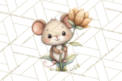 Whimsical Woodland Animals Clipart PNG, Cute Forest Creature Product Image 3