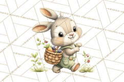Whimsical Woodland Animals Clipart PNG, Cute Forest Creature Product Image 2