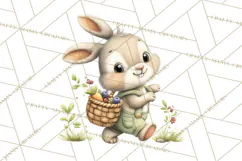 Whimsical Woodland Animals Clipart PNG, Cute Forest Creature Product Image 2