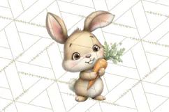 Whimsical Woodland Animals Clipart PNG, Cute Forest Creature Product Image 4